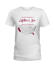 FLORIDA CALIFORNIA THE LOVE MOTHER AND SON Ladies T-Shirt thumbnail