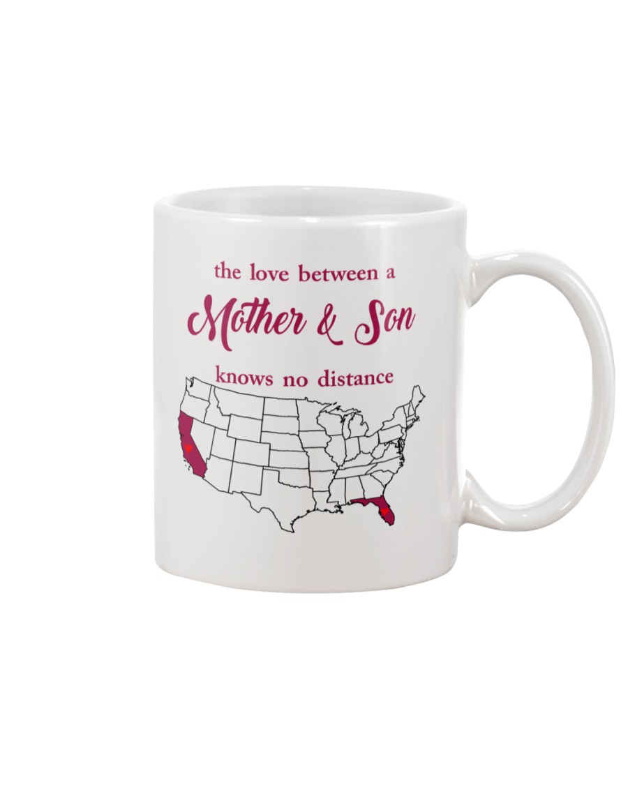 FLORIDA CALIFORNIA THE LOVE MOTHER AND SON Mug