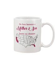 FLORIDA CALIFORNIA THE LOVE MOTHER AND SON Mug front