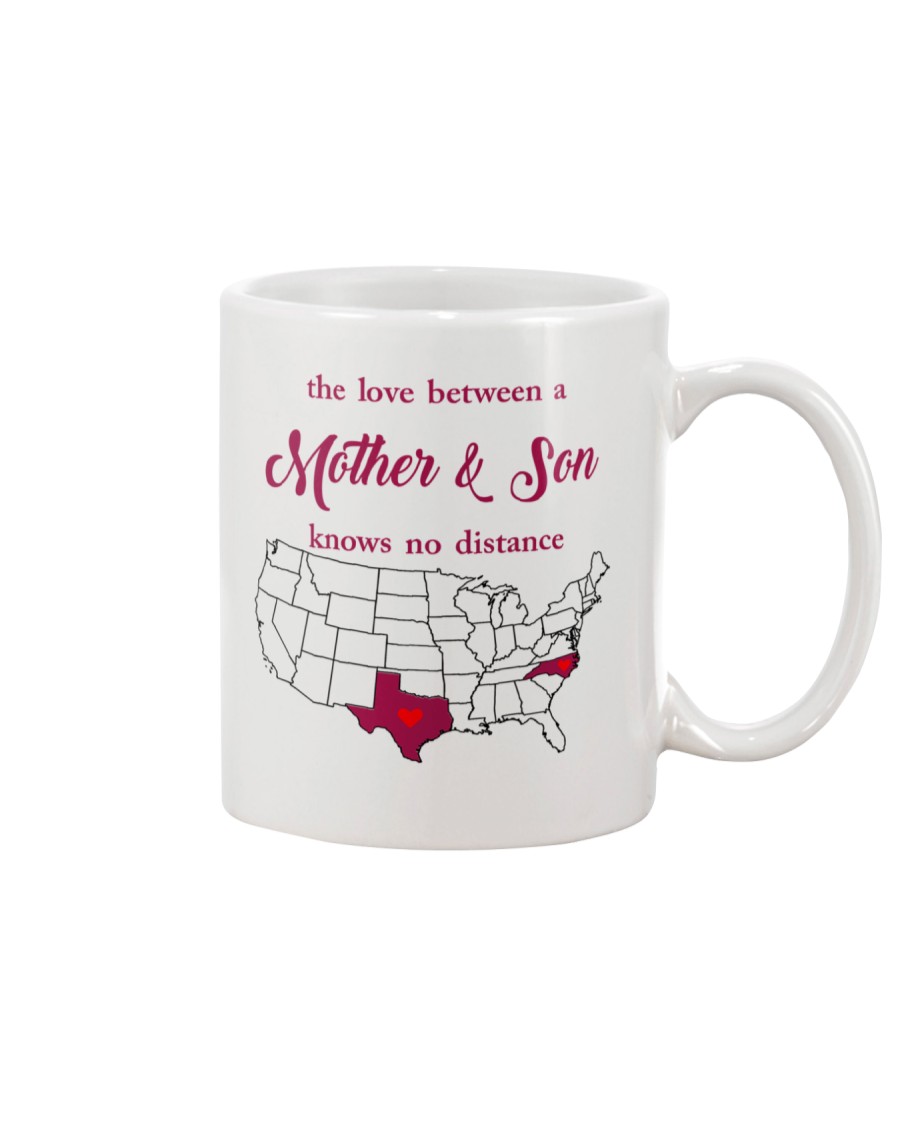 TEXAS NORTH CAROLINA THE LOVE MOTHER AND SON Mug