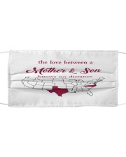 TEXAS NORTH CAROLINA THE LOVE MOTHER AND SON Cloth face mask thumbnail