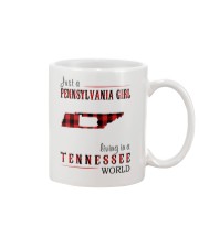 JUST A PENNSYLVANIA GIRL IN A TENNESSEE WORLD Mug thumbnail