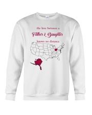 OHIO ALASKA THE LOVE FATHER AND DAUGHTER Crewneck Sweatshirt thumbnail
