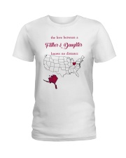OHIO ALASKA THE LOVE FATHER AND DAUGHTER Ladies T-Shirt thumbnail
