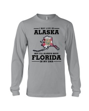 LIVE IN ALASKA BUT I'LL HAVE FLORIDA IN MY DNA Long Sleeve Tee thumbnail