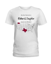 WASHINGTON TEXAS FATHER AND DAUGHTER Ladies T-Shirt thumbnail