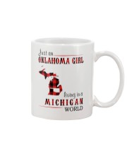 JUST AN OKLAHOMA GIRL IN A MICHIGAN WORLD Mug thumbnail
