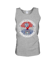 LIVING IN TENNESSEE WITH MICHIGAN ROOTS Unisex Tank thumbnail