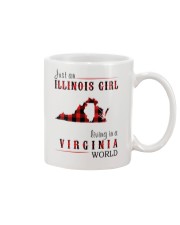 JUST AN ILLINOIS GIRL IN A VIRGINIA WORLD Mug thumbnail