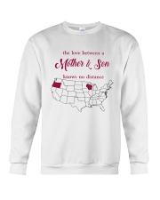 WISCONSIN OREGON THE LOVE MOTHER AND SON Crewneck Sweatshirt thumbnail