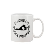 WISCONSIN GIRL LIVING IN VIRGINIA WORLD Mug thumbnail