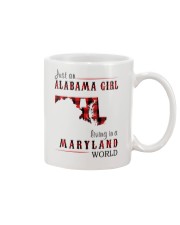 JUST AN ALABAMA GIRL IN A MARYLAND WORLD Mug thumbnail