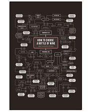HOW TO CHOOSE A BOTTLE OF WINE 24x36 Poster front