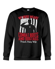 Proud Wife of A Army Sweatshirts Shirt Mug Crewneck Sweatshirt front