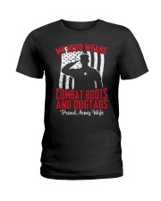 Proud Wife of A Army Sweatshirts Shirt Mug Ladies T-Shirt thumbnail