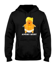 Baby Trump Shirt Angry Baby Hooded Sweatshirt thumbnail
