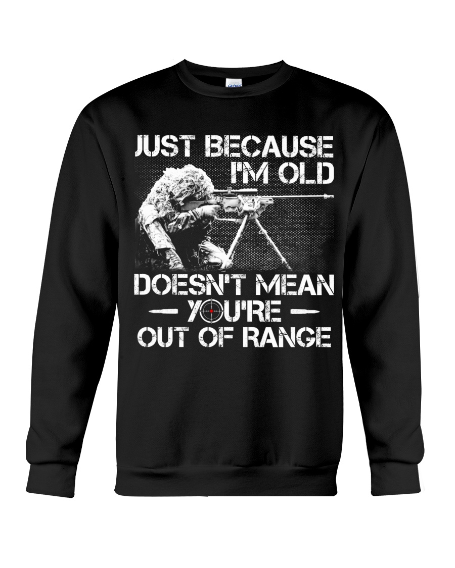 Veteran - Not out of range Crewneck Sweatshirt