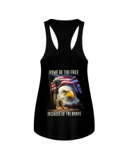 Veteran - Home Ladies Flowy Tank thumbnail