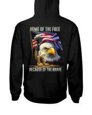 Veteran - Home Hooded Sweatshirt back