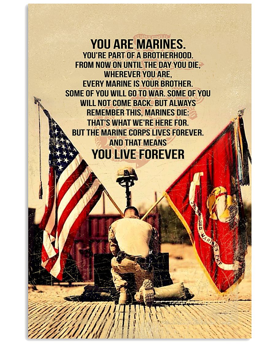 Marines Poster 11x17 Poster