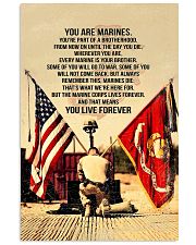 Marines Poster 11x17 Poster front