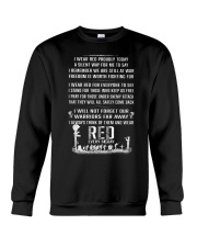 Veteran - RED EVERY DAY Crewneck Sweatshirt tile