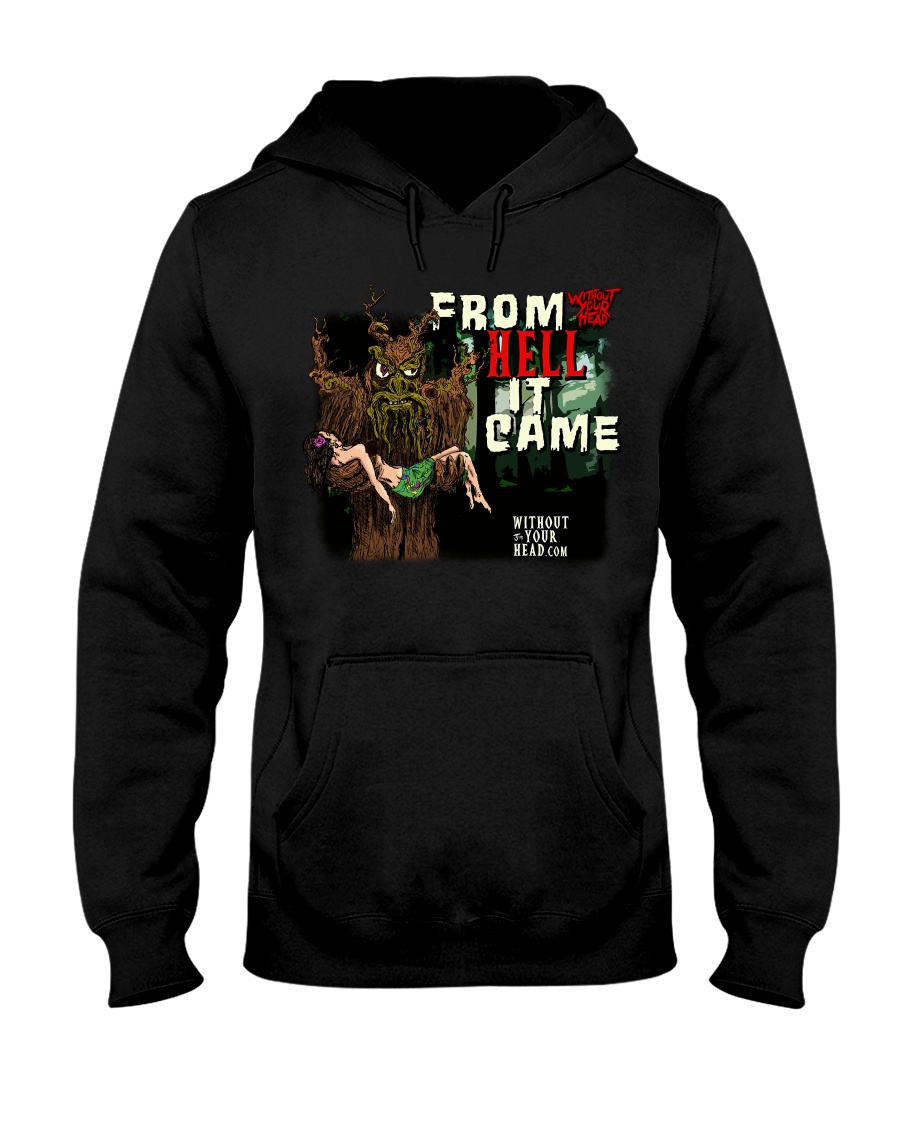 Without Your Head B-Movie Monster T-Shirt Style 3 Hooded Sweatshirt