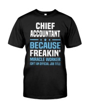 Chief Accountant 095904 095904 Classic T-Shirt thumbnail