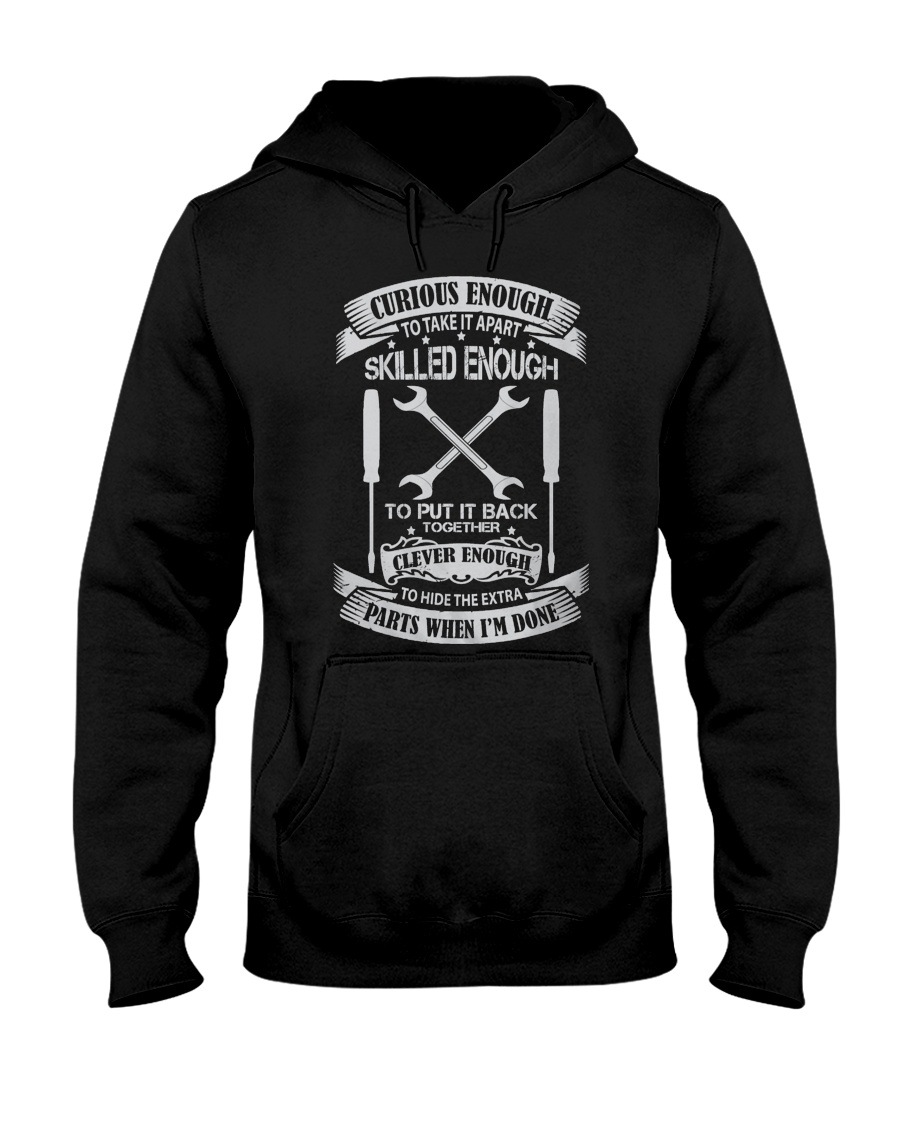 Field Service Technician Skilled Enough Hooded Sweatshirt
