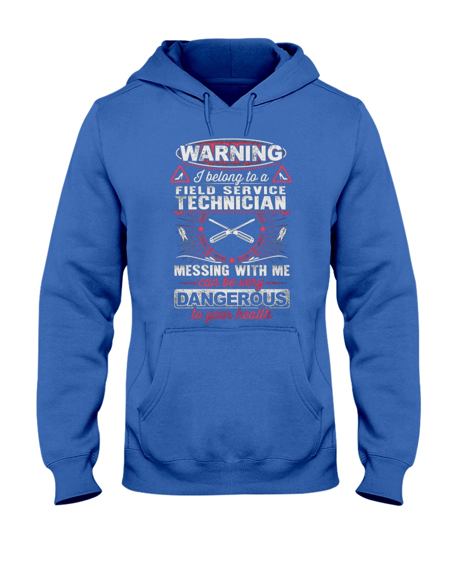 Field Service TechnicianX27S Girl Hooded Sweatshirt