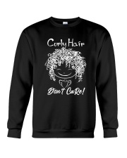 Curly hair Crewneck Sweatshirt thumbnail