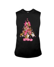 Breast Cancer Boxer Christmas Tree Sleeveless Tee tile