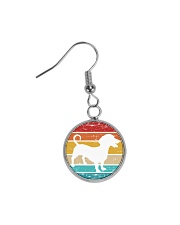 Dachshund Love Circle Earrings thumbnail