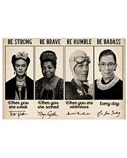 Be Strong Be Brave 24x16 Poster front