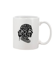 Speake Your Mind Even If Your Voice Shakes Mug tile