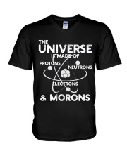 The Universe Is Made Of Protons V-Neck T-Shirt tile