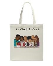 Living Single Tote Bag tile