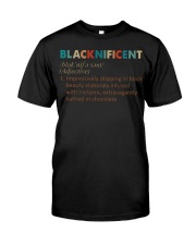 Blacknificent Definition Classic T-Shirt front