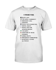 I Stand For Classic T-Shirt tile