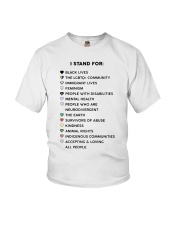 I Stand For Youth T-Shirt tile