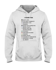 I Stand For Hooded Sweatshirt tile
