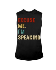 Excuse Me I'm Speaking Sleeveless Tee tile