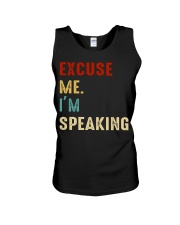 Excuse Me I'm Speaking Unisex Tank tile