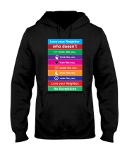 Love Your Neighbor Hooded Sweatshirt tile