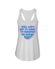 You Don't Get To Agree Ladies Flowy Tank tile
