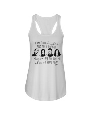 I Am Their Daughter Ladies Flowy Tank tile