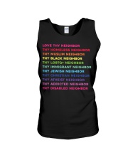 Love Thy Neighbor Unisex Tank tile