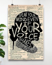 Speak Your Mind Even If Your Voice Shakes 11x17 Poster aos-poster-portrait-11x17-lifestyle-19