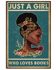 Just A Girl Who Loves Books 11x17 Poster front