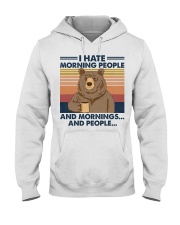 I Hate Morning People And Morning And People Hooded Sweatshirt tile